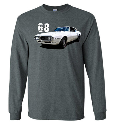68 Firebord long sleeve shirt in grey from Aggressive Thread